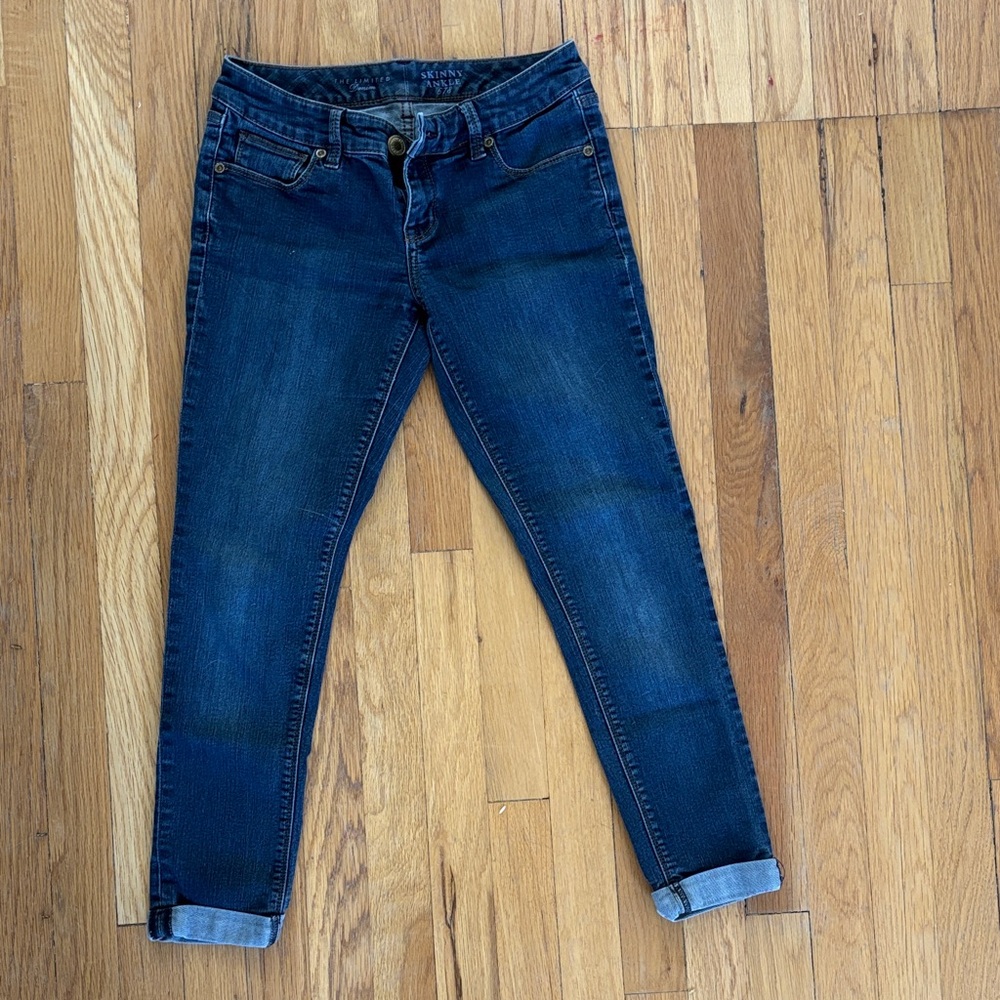 Express Dark Indigo Women's Skinny Jeans